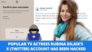 Popular TV actress Rubina Dilaik’s X (Twitter) account has been hacked